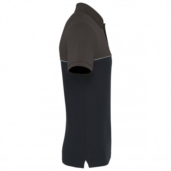 WK. Designed To Work Zweifarbiges Kurzarm-Unisex-Polohemd