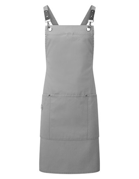 Premier Workwear Clip ‘n’ Clasp Cross-Back Bib Apron