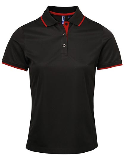 Premier Workwear Women´s Contrast Coolchecker® Polo