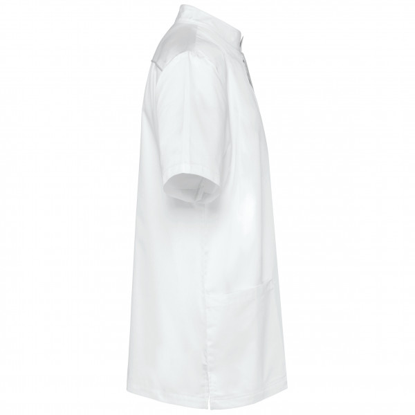 WK. Designed To Work Herrenkittel aus Baumwollpolyester mit Druckknöpfen