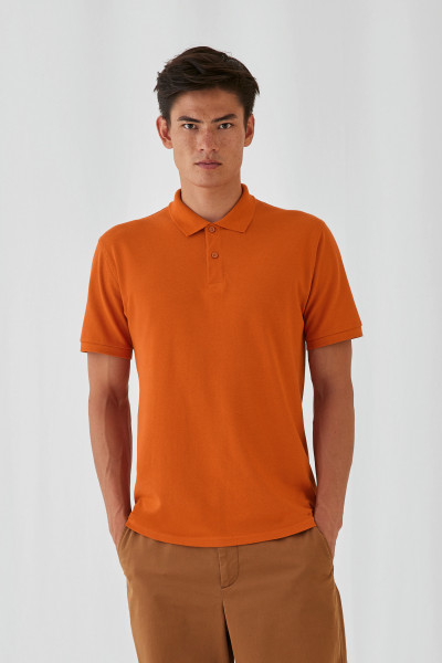 B&amp;C Mens organic polo shirt