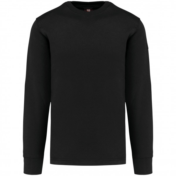 WK. Designed To Work Sweatshirt mit Set-in-Ärmeln