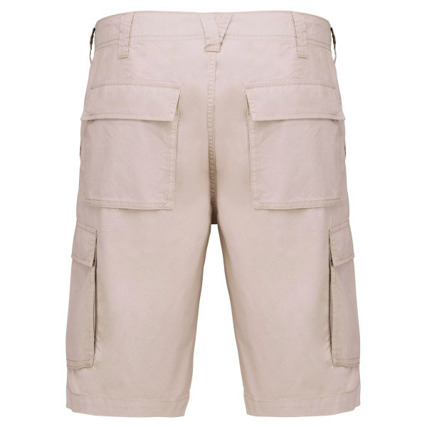 Kariban Leichte Bermuda-Shorts für Herren mit mehreren Taschen