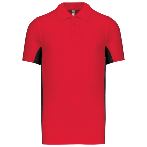 Kariban Flag > poloshirt bicolor kurzarm