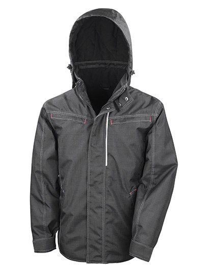 Result WORK-GUARD Denim Texture Rugged Jacket