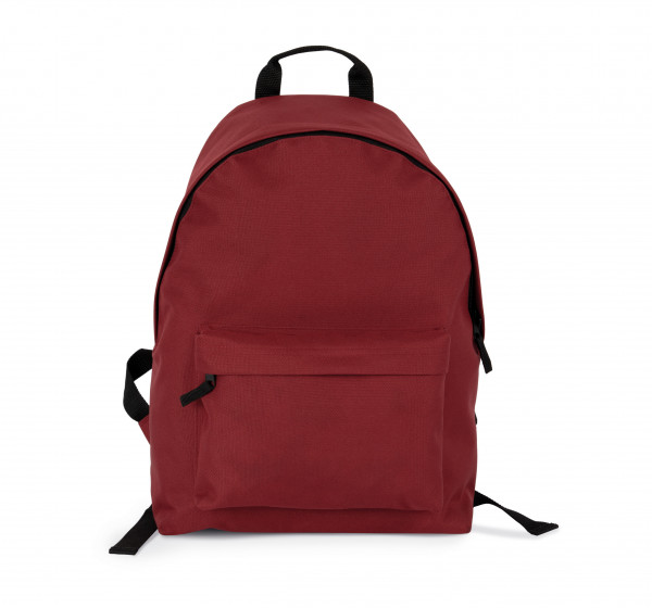 Kimood Lässiger recycelter City-Rucksack mit Fronttasche