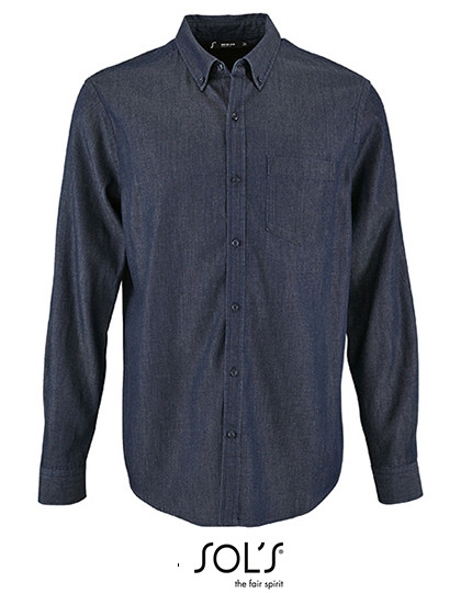 SOL´S Men´s Denim Shirt Barry