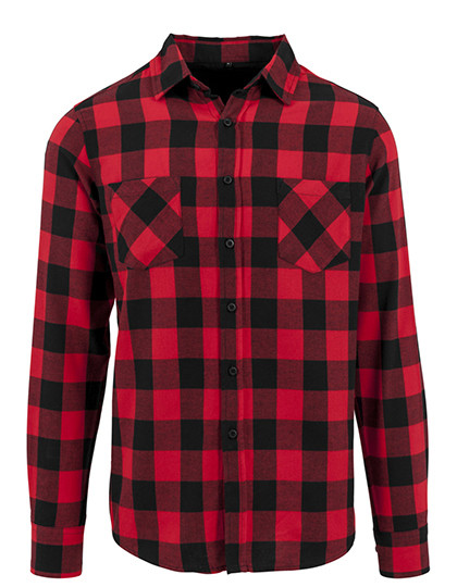 Build Your Brand Checked Flannel Shirt