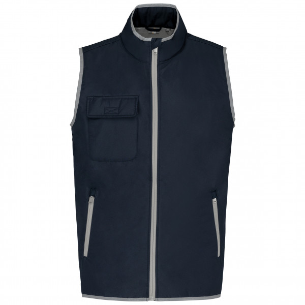 WK. Designed To Work 4-lagiger Bodywarmer mit Wärmeisolierung.