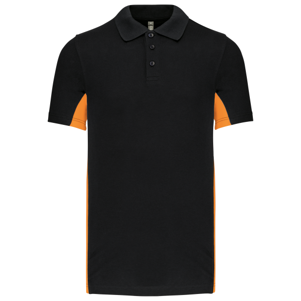 Kariban Flag > poloshirt bicolor kurzarm