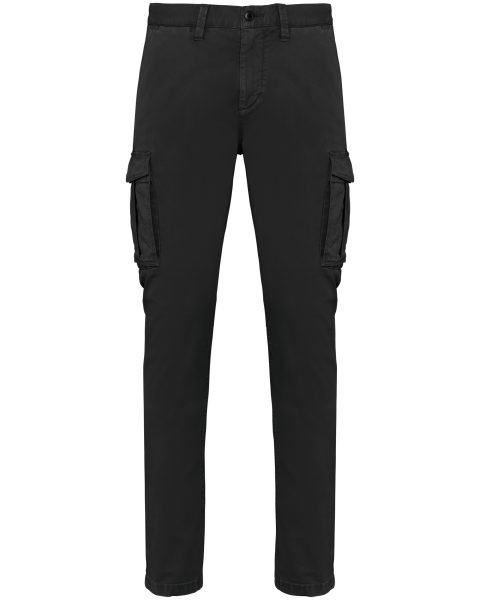 Native Spirit Umweltfreundliche ausgewaschene Cargohose für Herren