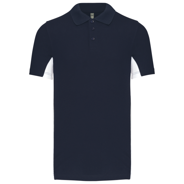Kariban Flag > poloshirt bicolor kurzarm