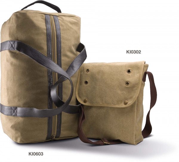 Kimood Reisetasche aus Baumwoll-Canvas