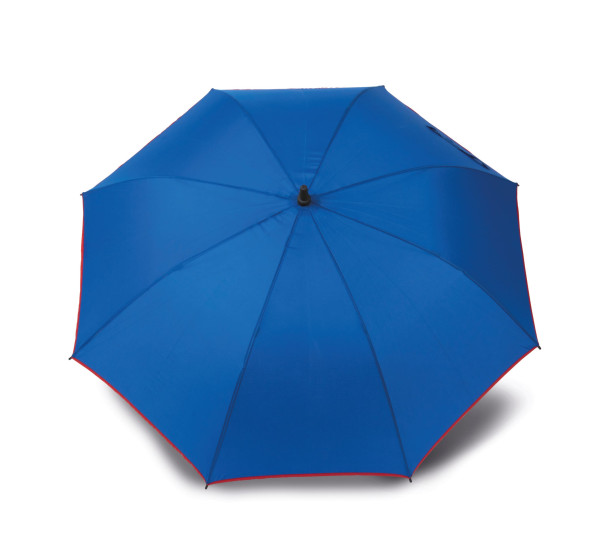 Kimood Automatik-Regenschirm Royal Blue / Red im 10er Set