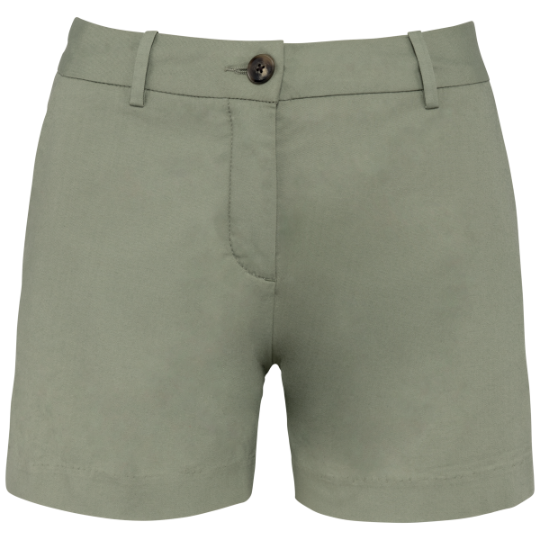 Native Spirit Umweltfreundliche Chino-Bermuda-Shorts für Damen