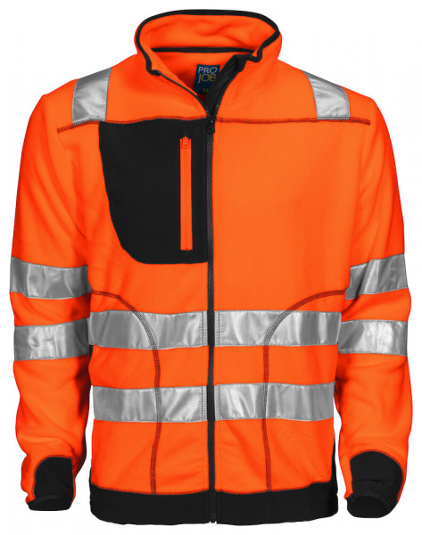 Projob 6303 FLEECE JACKE EN ISO20471 KLASSE 3/2