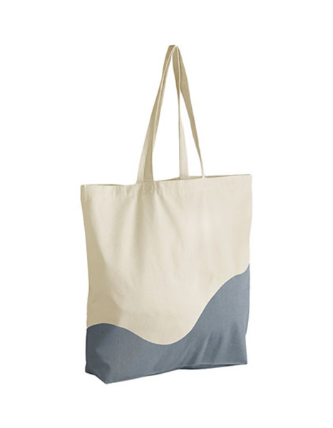 Westford Mill Organic Cotton Wave Print Maxi Bag