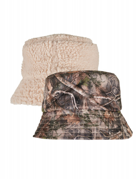 FLEXFIT Sherpa Real Tree Camo Reversible Bucket Hat