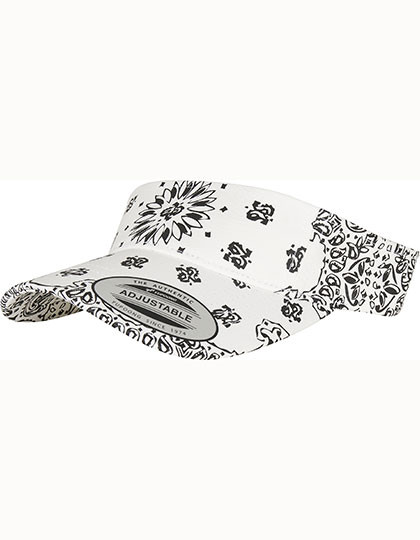 FLEXFIT Bandana Print Visor