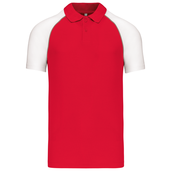 Kariban Baseball > Kurzarm Poloshirt