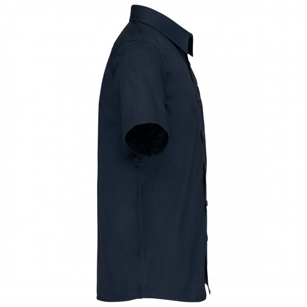 Kariban Kinder Popelin-Hemd Kurzarm