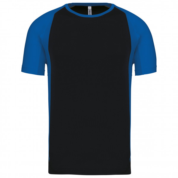 PROACT® Kurzarm Rundhals Bicolor T-Shirt