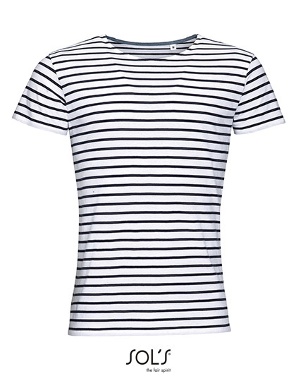 SOL´S Men´s Round Neck Striped T-Shirt Miles