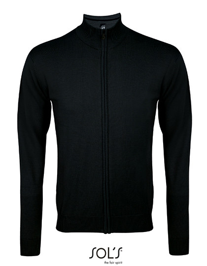 SOL´S Men´s Zipped Knitted Cardigan Gordon