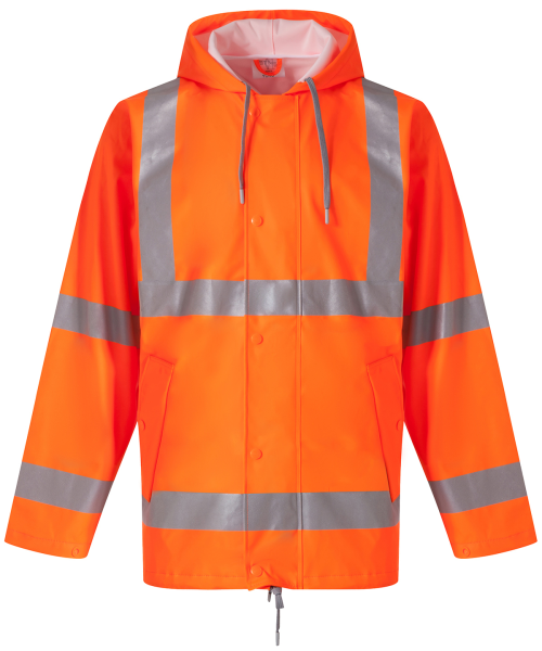 Yoko Atmungsaktive Hi-Vis Soft Flex Regenjacke