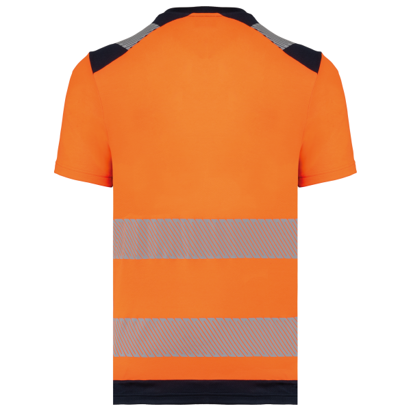 WK. Designed To Work Recyceltes Sicherheits-T-Shirt mit Rundhalsausschnitt und kurzen Ärmeln