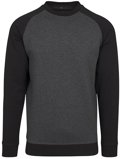 Build Your Brand Raglan Crewneck