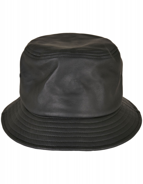 FLEXFIT Imitation Leather Bucket Hat