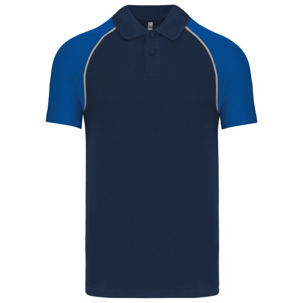 Kariban Baseball > Kurzarm Poloshirt