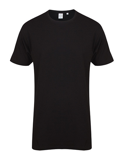 SF Men Men´s Longline T-Shirt With Dipped Hem