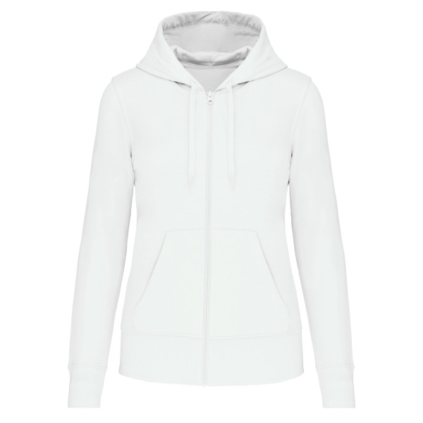 Kariban Umweltfreundliches Kapuzensweatshirt mit Reißverschluss Damen