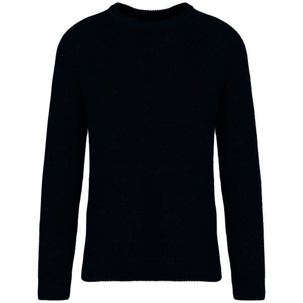 Native Spirit Umweltfreundlicher Herrenpullover in Grobstrick