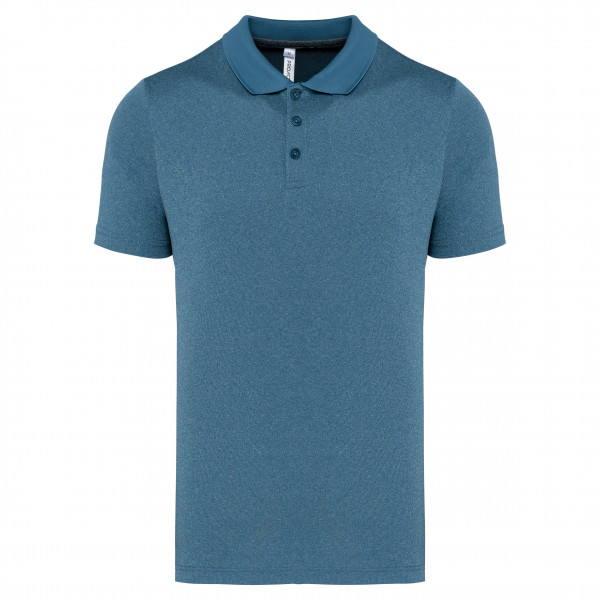 PROACT® Meliertes Kurzarm-Polohemd