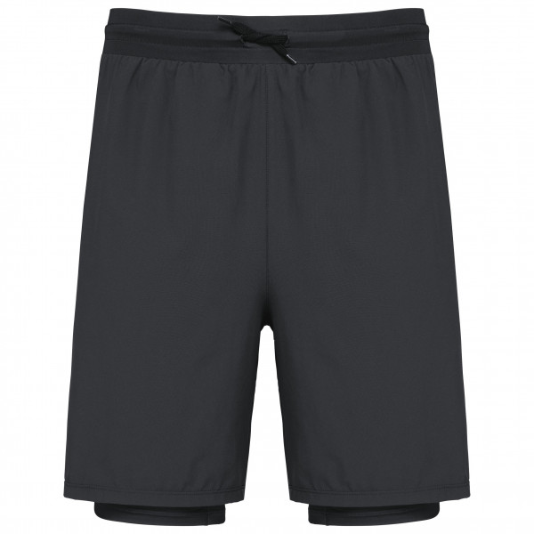 PROACT® Umweltfreundliche 2-in-1-Shorts mit integrierter Untershort für Herren