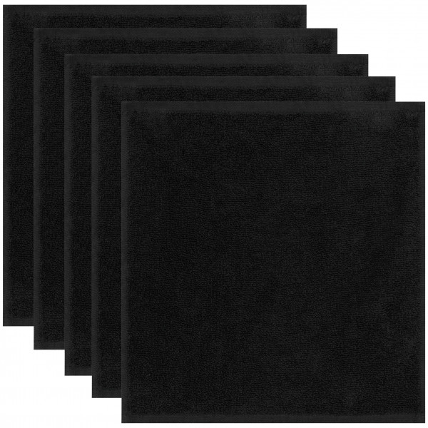 Kariban Gästehandtuch 30 x 30 cm – Set von 5 Handtüchern