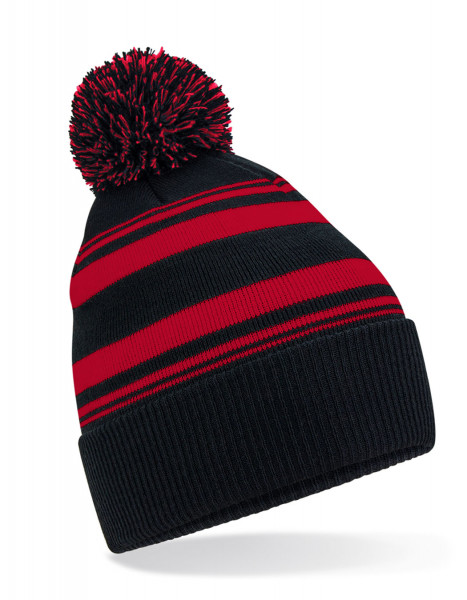 Beechfield Striped Fan Beanie