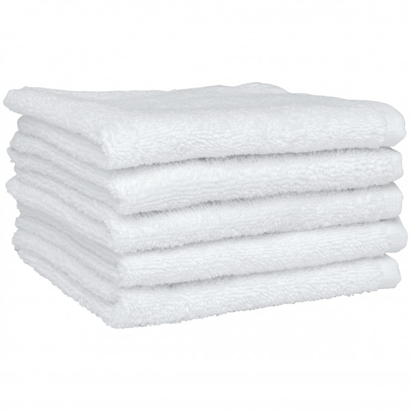 Kariban Gästehandtuch 30 x 30 cm – Set von 5 Handtüchern