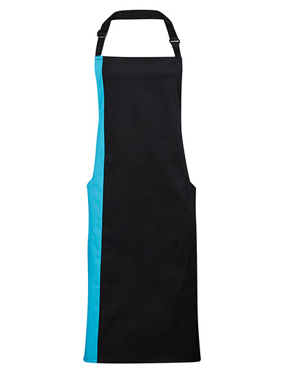 Premier Workwear Colours Collection Contrast Bib Apron