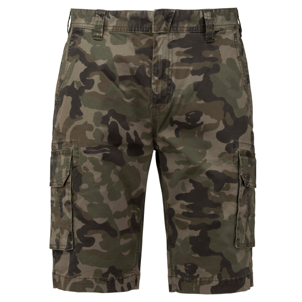 Kariban Bermuda-Shorts für Herren mit mehreren Taschen