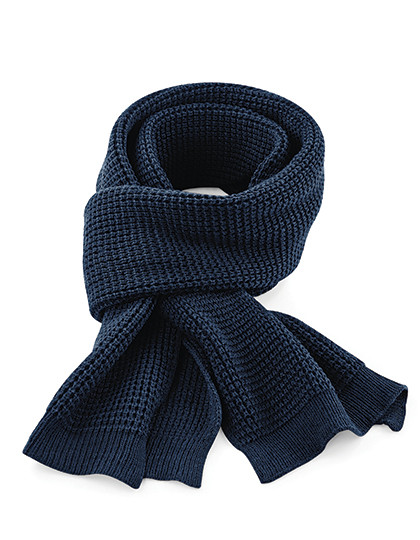 Beechfield Classic Waffle Knit Scarf