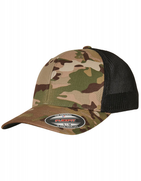 FLEXFIT Multicam Trucker Mesh Cap