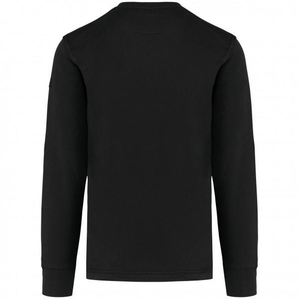 WK. Designed To Work Sweatshirt mit Set-in-Ärmeln