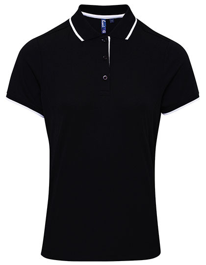 Premier Workwear Women´s Contrast Coolchecker® Polo