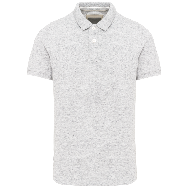 Kariban Kurzarm-Polohemd für Herren im Vintage-Stil