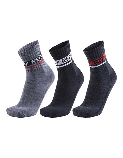 Replay Tennis Socks (3 Pair Card wrap)