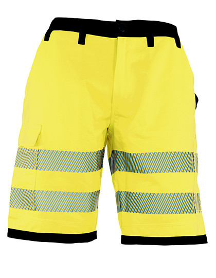 Korntex EOS Hi-Vis Workwear Shorts With Printing Areas